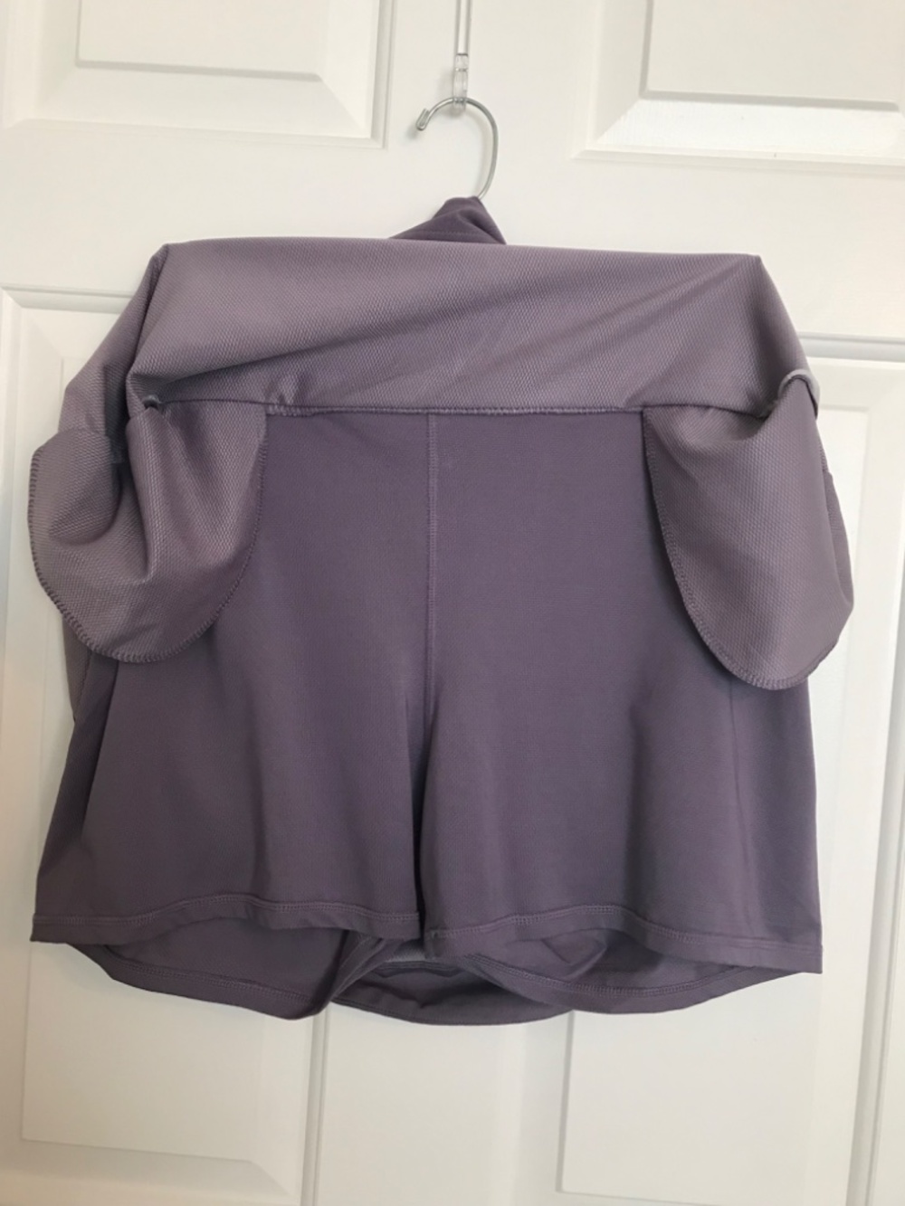32 Degrees Cool Active Pull-On Skort Skirt With Inner Mesh Shorts Size XL Purple - Picture 7 of 8